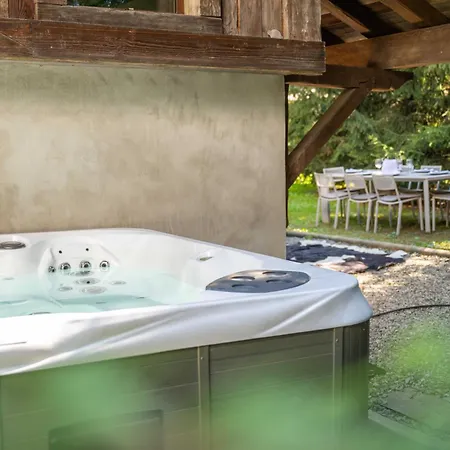 Exceptional 12p With Sauna And Jacuzzi Шале Межев